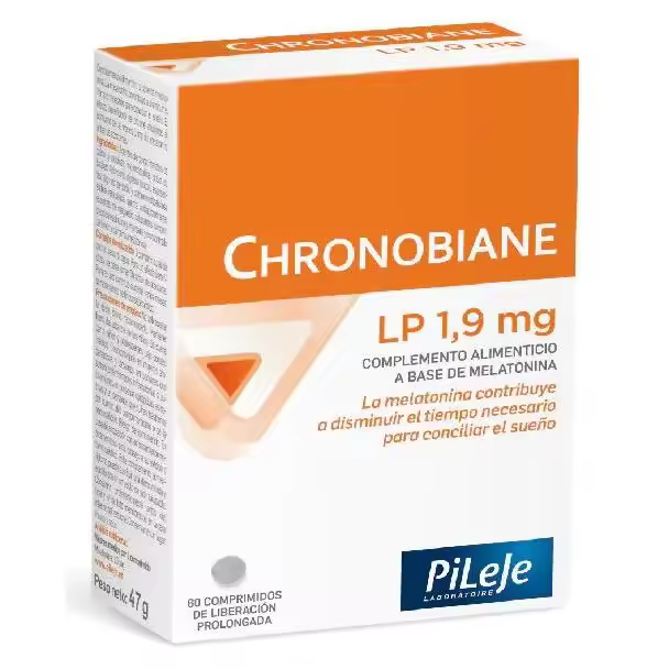 Pileje CHRONOBIANE LP 19 MG - Suplemento para el Sueño 30 COMPRIMIDOS - 1