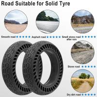 Neumático Sólido De 10 Pulgadas 60/70-6.5 Para Segway Ninebot Max G30P G30LP G2 F2 Pro~Gotrax G4 G5 G6 GMAX Patinete Eléctrico - details 5