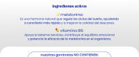 Jelly Pills Melatonina Kids 0,5 mg + Vitamina B6 - 70 Gummies Veganas Sin Azúcares Añadidos - Sabor Frutas del Bosque Natural - details 2