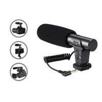 KATTO-Micrófono de grabación de vídeo HD, dispositivo inteligente con reducción de ruido para entrevista, para teléfono móvil/cámara SLR, 3,5mm, actualizado - details 1