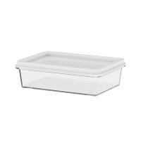 Caja De Almacenamiento De Alimentos Para Nevera Con Tapa De Plástico Acero Inoxidable Y Plástico Para Mariscos Frutas Verduras Caja De Picnic Moderna - details 46