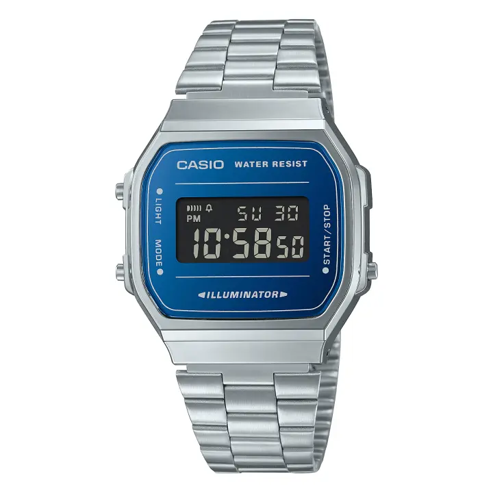 Reloj Casio Vintage Iconic A168WEM-2BEF Digital - Reloj Casual Unisex - Reloj clásico - 1