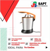 Extractor de Zumos 350W con Cuerpo de Acero Inoxidable | 0.4L, Fácil Limpieza, Uso Diario Pritech - details 1