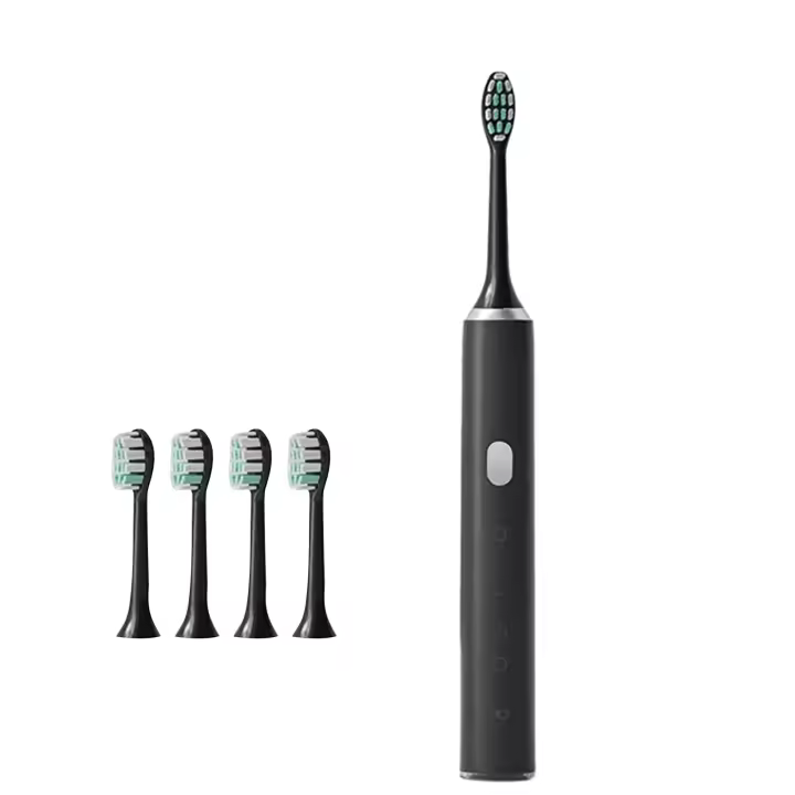 5 Modos, Agua Resistant, recargable, Con temporizador inteligente, productos para el cuidado dental, Negro color - 1