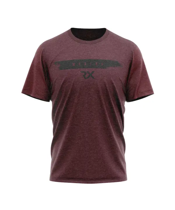 Camiseta triblend algodón y elastano - MANTRA - burdeos Rx Heavy Camiseta hombre algodón - 1