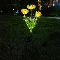 Luces Solares De Flores Para Jardín Impermeables Iluminación De Patio Camino Decoración De Jardín Fuente De Energía Solar - details 6