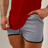 Shorts De Fitness Para Hombre Verano Playa Correr Entrenamiento Pantalones Cortos Casual Oversize Secado Rápido Malla Transpirable Sports Shorts - details 12