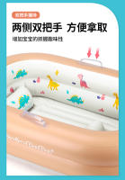 Bañera inflable para bebés, puede sentarse o acostarse, bañera para niños sensible a la temperatura, bañera plegable para bebés para el hogar - details 6