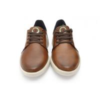 Zapatos Casual hombre BAERCHI 1400 BLUCHER LISO NAPA CUERO 30891 23I - details 3