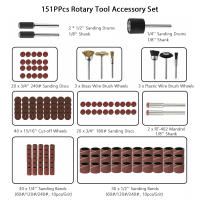 Kit De Brocas Para Taladro Eléctrico Mini Herramienta Rotativa Abrebancos Accesorios Para Polimorfismo Pulido Corte Grabado Para Dremel - details 3