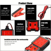 1pc Prueba De Relé Automotriz LED Indicador De Batería De Coche Universal 12V Herramienta Diagnóstica Para Electrónica De Relé - details 1