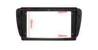 MEKEDE Fascia De Radio Para Coche Double Din 9 Pulgadas Para Seat Ibiza 6J 2009-2013 Con Adaptador De Cable De Alimentación - details 5