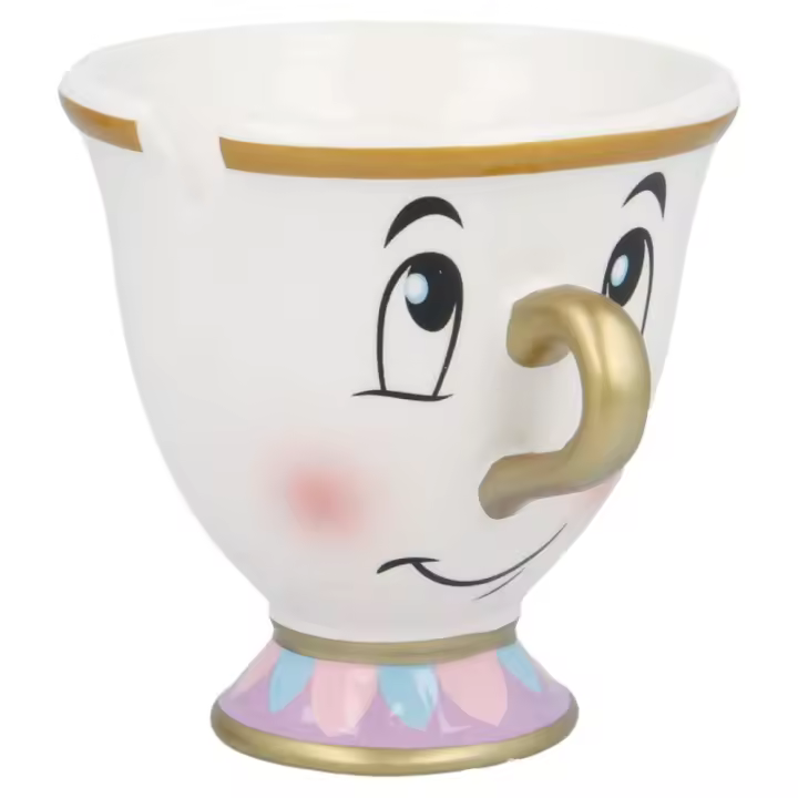 Taza La bella y la bestia 62117 blanco Unisex - 1