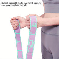 Banda Elástica De Resistencia Para Yoga Y Pilates Cinta De Estiramiento Digital Para Fitness Y Danza Anillo De Estiramiento - details 1