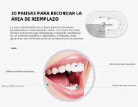 Cepillo De Dientes Eléctrico Sonic Para Adultos IPX7 Impermeable Recargable Por USB Limpieza De Alta Frecuencia 6 Modos De Limpieza - details 13