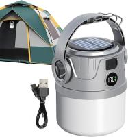 Linterna De Camping Recargable - Linterna Solar Impermeable Para Camping Y Exteriores,Lámpara Impermeable Plegable Multiusos con Luz Brillante para Hogar, Senderismo y Trabajo Nocturno - details 4