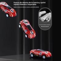 Juego De Modelos De Coche De Carreras Con Caja De Almacenamiento Vehículo De Inercia Avión De Retroceso Para Niños Juguetes Deslizantes Para Niños Regalo Para Niños - details 6