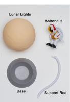 Lámpara Nocturna LED Para Niños Astronauta Carga USB Y Pilas Protección Para Los Ojos Luz De Escritorio Para Dormitorio - details 8