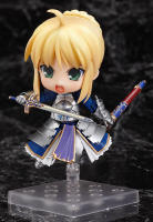 Figura De Acción Anime Fate/Stay Night Saber 23CM Caliburn Escena De Batalla Figura De Lili Caballero Rey Regalo Para Niños Decoración PVC Unisex - details 13