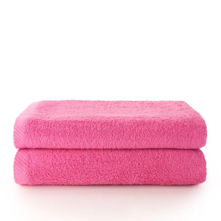Set 2 Toallas baño (70x140) Fresa, El mejor textil para tu hogar, Fijalo - 1