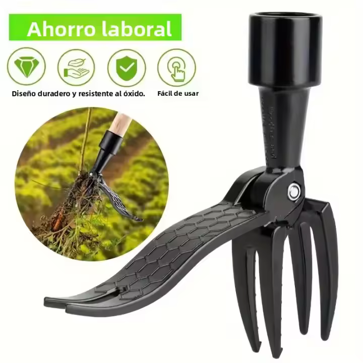 Rascador Manual De Malezas No Flexible Con Abrazadera De Shovell Upoter Eliminador De Malezas Para Jardín Y Paisajismo - 1