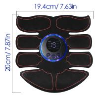 Estimulador Muscular EMS Inalámbrico Con 8 Modos Entrenador De Fitness Para Abdomen MAZ001 Uso Doméstico Y Gimnasio Perder Peso Y Modelar El Cuerpo Masajeador - details 2