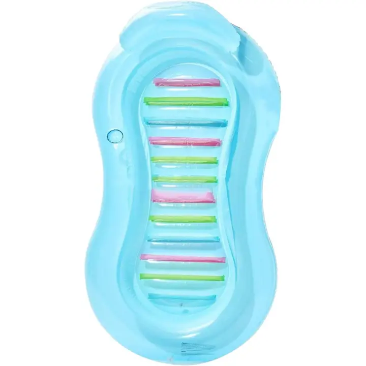 Flotador Inflable Para Piscina, Flotador Inflable Para Bronceado En Piscina Para Adultos, Colchoneta Flotante Para Actividades Al Aire Libre Con Portavasos Para Días Calurosos En Playa Piscina O Jardí - 1