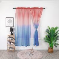 2pcs Cortinas De Voile Transparente Gradiente Para Dormitorio Y Hotel Estilo Pastoral Francés Rústico Cortina De Tule Para Ventana - details 19
