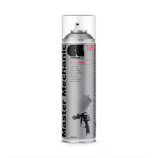 CL COSMOS LAC SPRAY PINTURA PLATA RAL 9006 10E MASTER MECHANIC 500 ML - 1