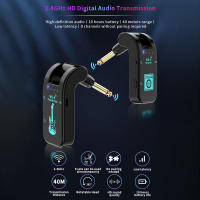 Sistema Inalámbrico Para Guitarra 2.4G Recargable Transmisor Receptor Para Electrónica De Guitarra Y Bajo Transmisión En Tiempo Real - details 18