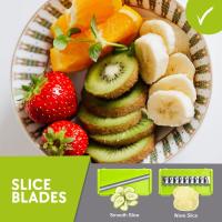Mandolina 16 En 1 Cortador De Verduras Y Frutas Cortador De Tomates Y Zanahorias Rascar Queso Y Ensalada Herramienta De Cocina Ecológica Plástico - details 3