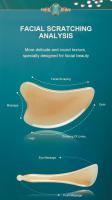 Masajeador De Cara Natural OX Horn Gua Sha Para Piel Cuidado Facial Masaje Resina Herramienta De Scraping Beauty Health Care - details 5
