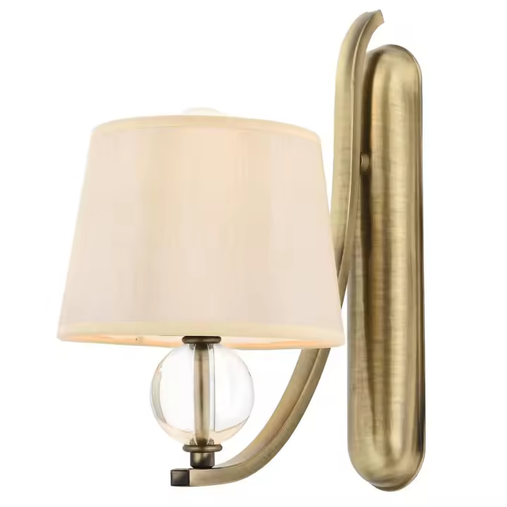 Aplique de pared WELLHOME, metal , vintage, 32x15x25, casquillo 1 x E 27 Max 60 W - 1