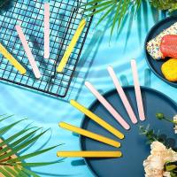 20Pcs Bastones De Helado Reutilizables Claros Para Manualidades DIY En Verano Rosa Oro Hechos De Acrílico Para Hogar - details 1