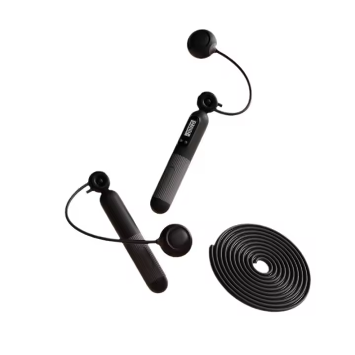 Cuerda De Saltar Con Contador Ajustable Para Fitness Y Pérdida De Peso Contador De Calorías Para Entrenamiento Cardio En Casa - 1