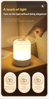Lámpara De Noche LED Toque Recargable Para Mesa De Noche Iluminación Dimmable Para Dormitorio Lámpara De Lectura Decorativa Para El Borde Del Cama - details 1