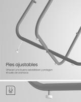 Mesa Auxiliar Redonda con Cesta de Tela - Espaciosa Mesa Lateral para Salón, Dormitorio o Mesita de Noche, Estilo Moderno, Disponible en Varios Colores - details 27