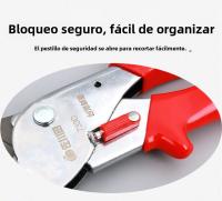 Tijeras De Poda Para Jardín Powerful Grape Especial Para Ramas Gruesas Y Árboles Frutales Podadoras De Acero Inoxidable Manija Plástica Herramienta De Poda De Bonsái - details 18