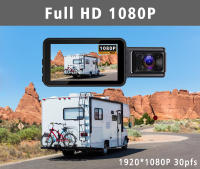 Cámara De Interior Wifi 3 Canales 1080P Para Coche DVR Grabadora De Vídeo Negocio Negro Con Lente Para Cabina Y Parking Monitor - details 3
