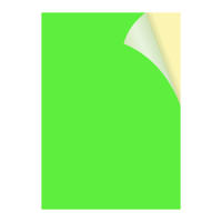 00564-53 Papel autoadehsivo de color verde fluorescente A4 21*29.7CM, etiqueta adhesiva para impresoras. - details 2