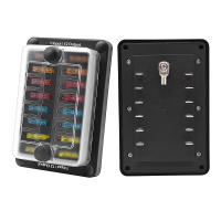 Caja De Fusibles De 16 Caminos 100A 32V Para Coche Barco Camper RV Con Cubierta Plástica Para Tablero De Alimentación Accesorio De Automóvil - details 22