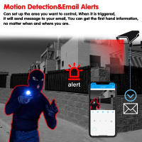Cámara De Seguridad AHD 4K 8MP 5MP 2MP CCTV Metal Bullet Exterior Con Visión Nocturna Y Pantalla Infrarroja IP65 Resistente Al Agua Para Vigilancia 1080P - details 8