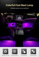 Luces Para El Suelo De Coche Accesorios Para Porsche 911 955 957 987 997 Cayenne Boxster Cayman Macan Carrera 911 992 Panamera 971 Kit De Interior - details 1
