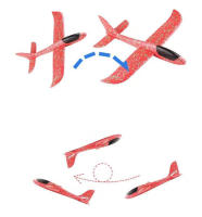 Avión De Tiro De Mano Grande De 48CM En Espuma Resistente Al Desgaste Modelo EPP Juguete De Exterior Para Niños Y Niñas - details 9