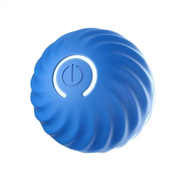 Bola De Juguetes Para Perros Automática Moverse Jumping Rodar USB Inteligente Interactivo Chomp Para Cachorros Material Plástico - 1