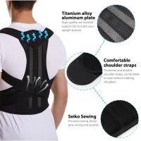 Corrector De Postura Cervical Ajustable Con Almohadillas De Hombro Y Cintura Transpirables Para Niños Y Niñas Alivio Del Dolor Lumbar - details 5