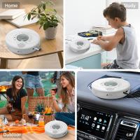 Reproductor De CD Portátil Bluetooth Walkman Con Altavoces Integrados Reproductor CD Recargable Con USB/AUX/Porta De Auriculares - details 15