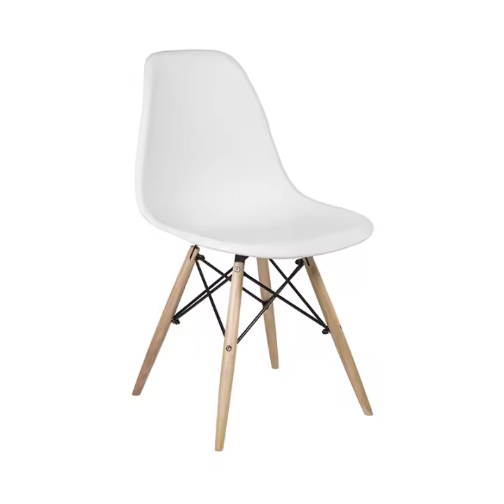 Pack de 4 sillas de comedor Paris Blanco - 1