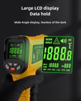 BSIDE Termómetro Infrarrojo Profesional -50~1400C Digital IR-LCD Medidor De Temperatura No Contacto Con Láser Para Industrial - details 5