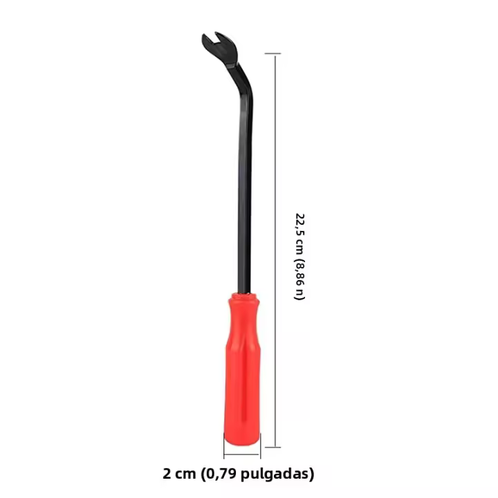 Juego De Herramientas Para Puertas De Coche Pulidor De Uñas Fuente De Energía Manual Herramienta De Desmontaje Para Interiores Y Modificaciones - 1